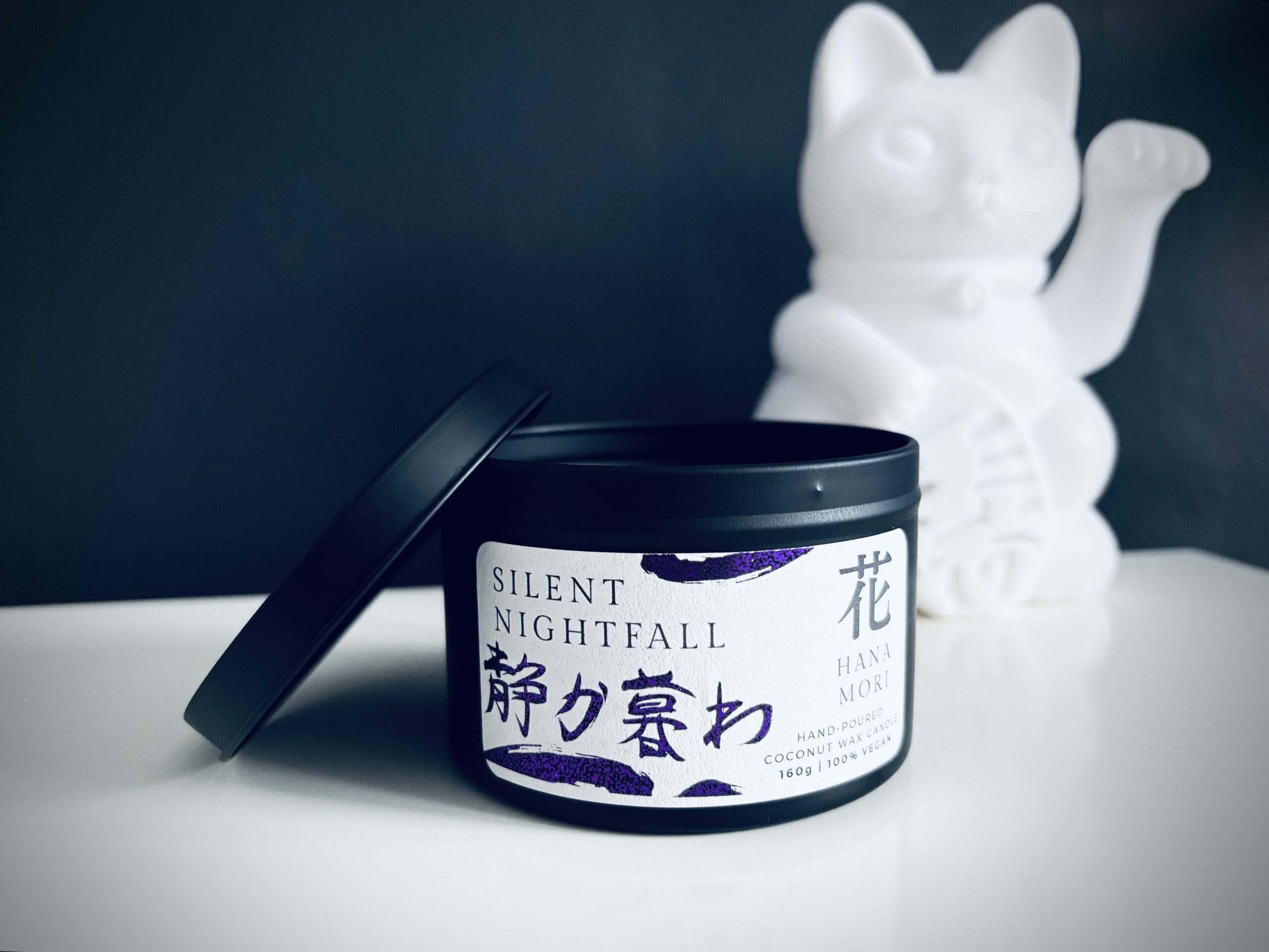 Silent Nightfall Spiced Apple Candle Tin