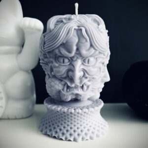 Demon Mask Candle - Lavender Earl Grey